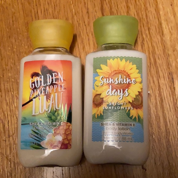 New bath and body lotion